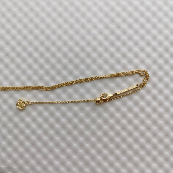 Kendra Scott Iridescent Drusy Elisa Unicorn Gold Short Necklace NEW WITH POUCH - Picture 4 of 4